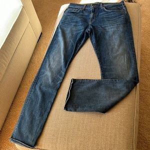 7 for all man king straight leg jeans, size 31 waist.